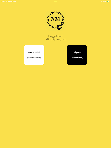 Android application Çekici 7/24 ve Nakliyat screenshort