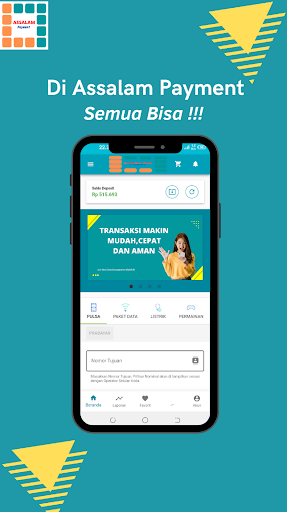 Android application PULSA, PPOB & Paket Tv Murah screenshort