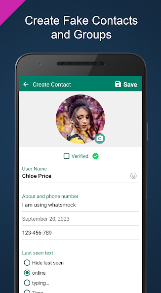 WhatsMock Pro - Prank chat 1.9.0 APK + Мод (Unlimited money) за Android