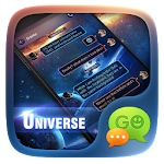 Cover Image of Download GO SMS UNIVERSE THEME 1.0 APK