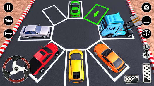 Jogos reais de estacionamento 3D versão móvel andróide iOS apk