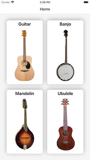 Android application String Bar screenshort