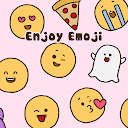 Cute Wallpaper Enjoy Emoji Theme