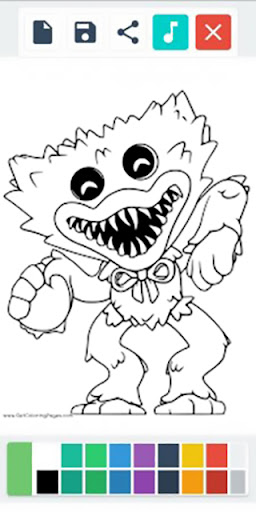 Poppy Playtime Coloring Book