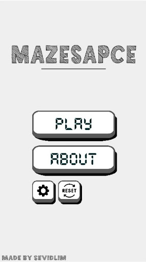 Android application MazEscape screenshort