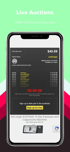 Penny Auctions - Auction App Screenshot 3 - AppWisp.com