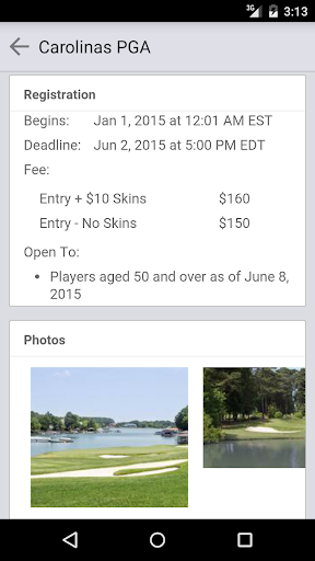 Carolinas PGA Screen 2
