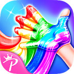 Giant Unicorn Slime Simulator-Rainbow Slime Games Apk