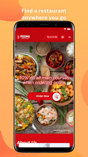 Android application Peking Asian Street Food UK screenshort