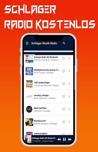 Android application Schlager Musik app screenshort