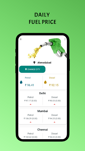 Android application Petrol Diesel Price In India screenshort