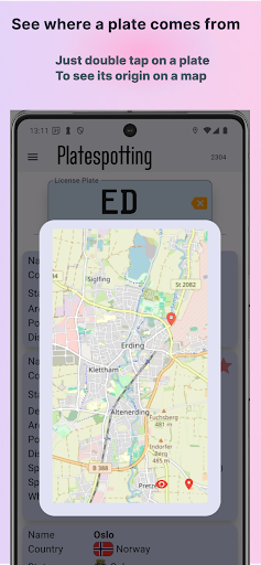 Platespotting: Check & Collect Screen 2
