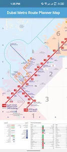 Dubai Metro Offline Map