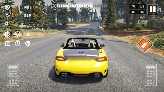 Fiat 124 Spider: Theft Auto 3D