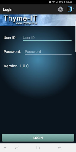 Android application Thyme-IT screenshort