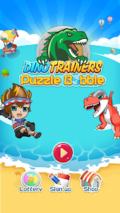 Dino trainers puzzle bobble