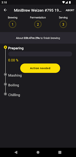 MiniBrew Screen 3