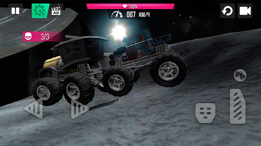 Monster Truck Crash Moon