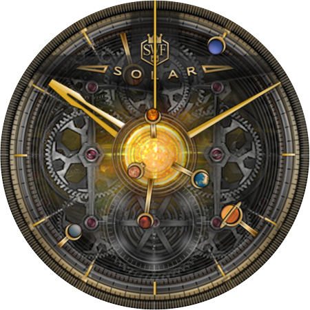 SWF Solar Planets Watch Face screenshot