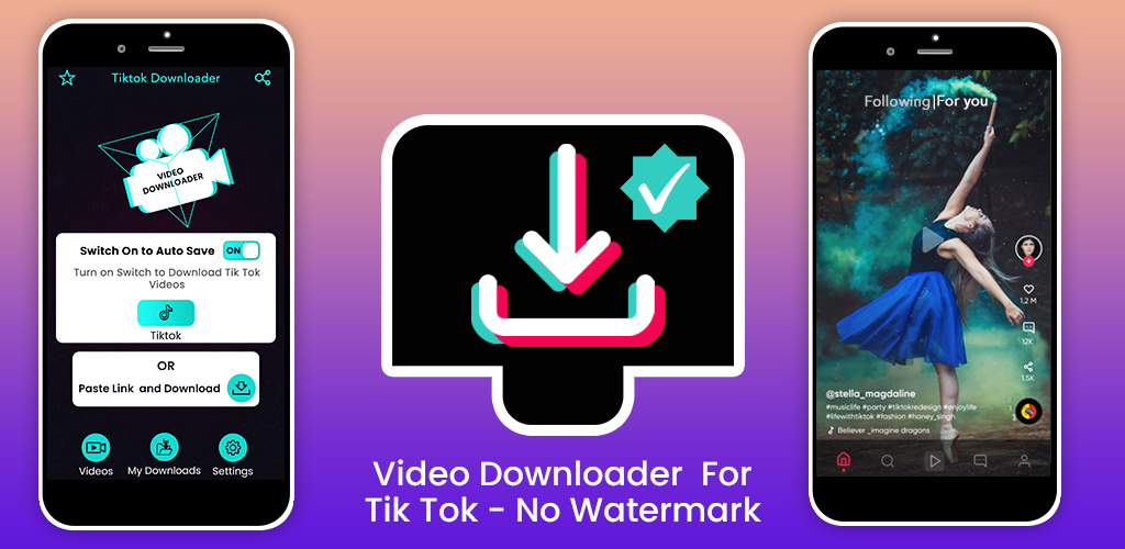 Video Downloader For Tiktok Latest version for Android Download APK