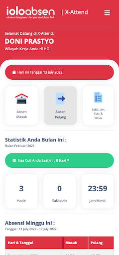 AbsensiHDN Screen 3