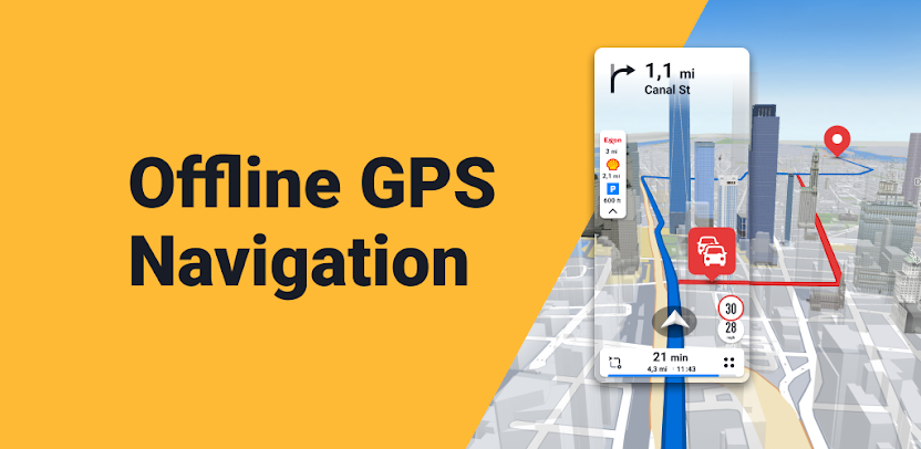 Sygic GPS Navigation & Maps v23.6.6-2273 MOD APK [Pro Unlocked] [Latest]