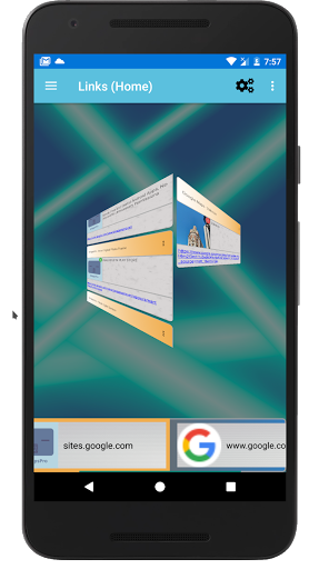 My Shared Links: URL Web Store Screen 2