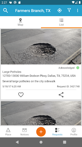 Screenshot of FBTX Connect