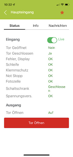 Zaunteam TMS Screen 2