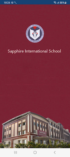 Android application Sapphire International School screenshort