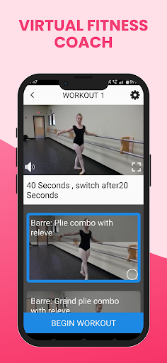 Screenshot of Ballet Training