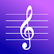 スタッフの音符トレーニング 完全な楽譜 - Androidアプリ
