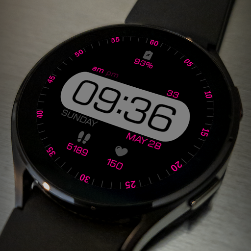 Key060 Digital Watch Face Screen 3
