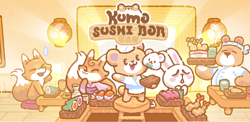 Kuma Sushi Bar - Cute Idle Sim