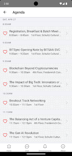 BITSync 2024 Screen 2
