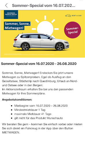 Android application Autohaus Manfred Engelmann OHG screenshort