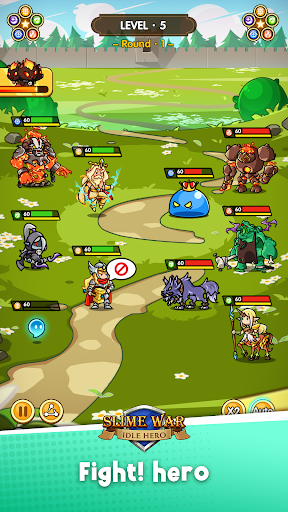 Slime War: Idle Hero screenshots 2