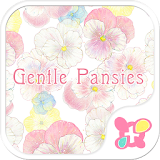 Flower Theme -Gentle Pansies- icon