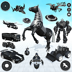 Cover Image of Tải xuống Horse Game Robot Car Game  APK