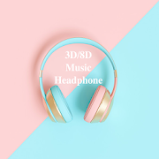 3D/8D headphones music