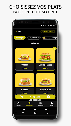 Android application Zidni screenshort
