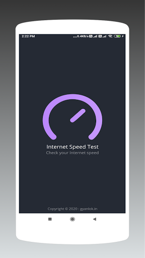 Android application Internet Speed Test - Speed Te screenshort