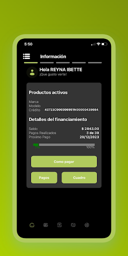 LidiPay Cliente Screen 3