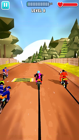 Road Rash Battle - Extreme Racing Smash screen 1