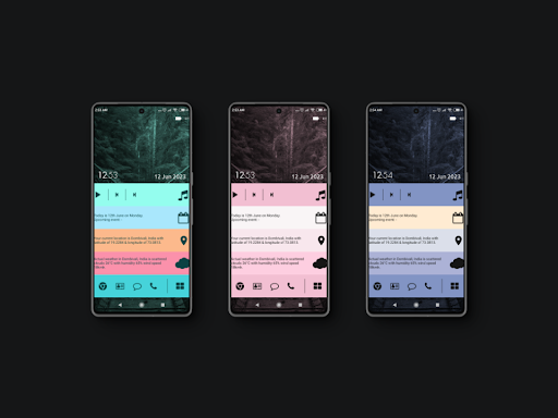 A11 Theme for KLWP Screenshot 4 - AppWisp.com