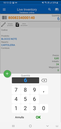 Live Inventory Screen 3