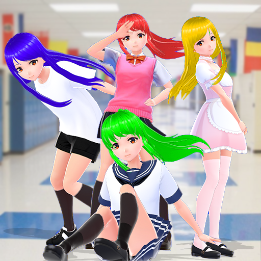 Anime High School Girl Life 3D – Apps no Google Play