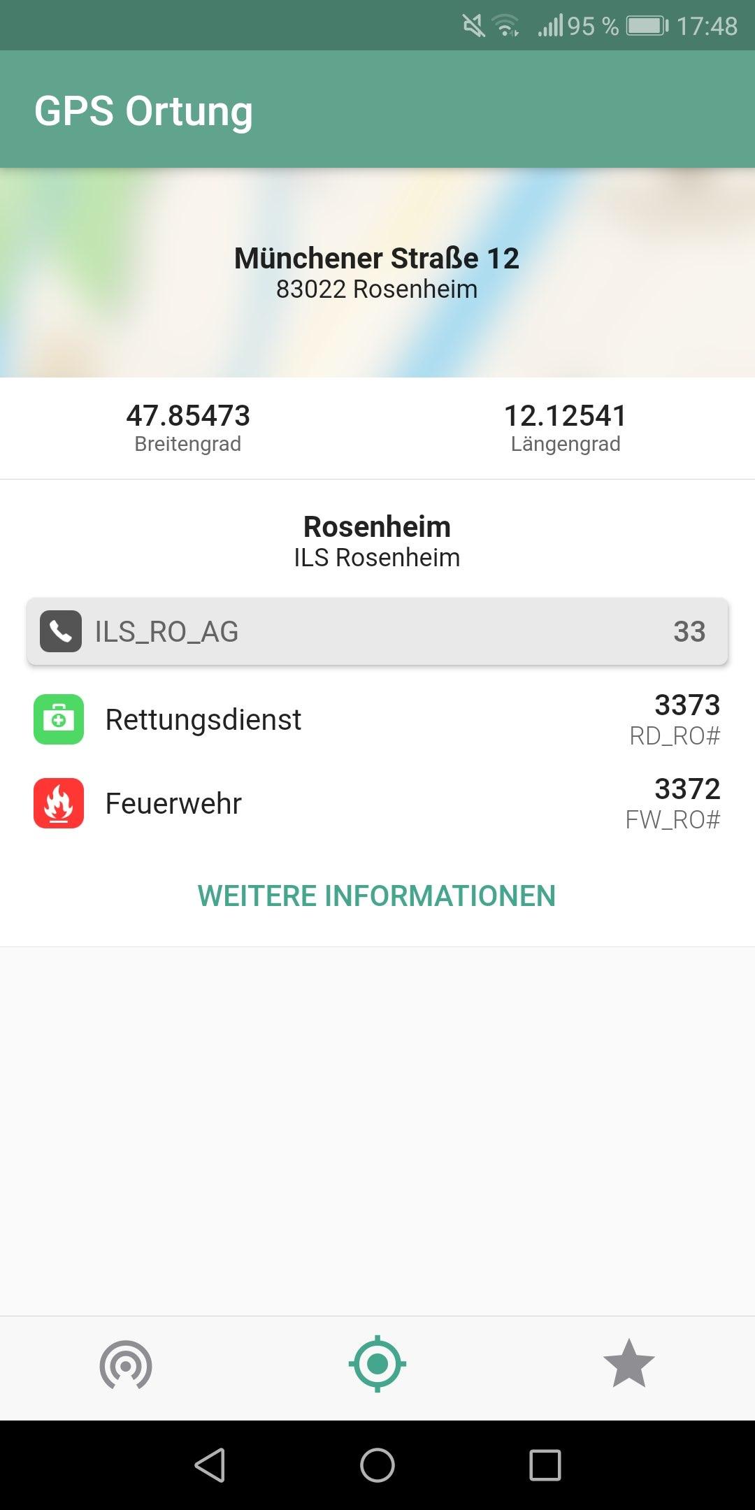 Android application BOS Funk Deutschland screenshort