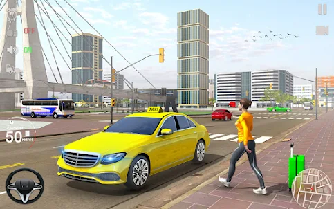 mô phỏng lái xe taxi thành phố