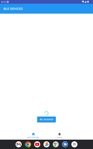 BLEBatteryChecker Screen 3